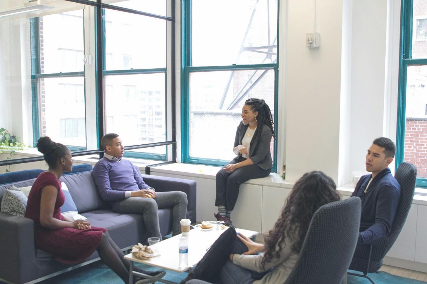 Financial charts and business performance dashboard on computer screen